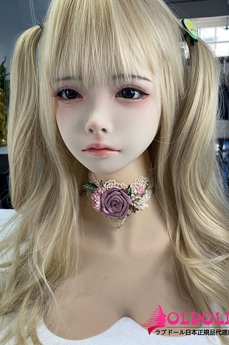 Real girl(A工場) Lシリーズ L1職人メイク 金色髪のシリコンヘッド単体 ROS口開閉機能付き 等身大リアルラブドール M16ジョイント 140-168cmのボディに組合可能