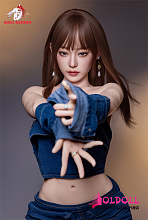 Doll Senior リアル皮膚ボディ165cm Cカップ ヘッド#25 颂英Songying 美女ラブドール 韓国アイドル風