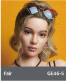 ZELEX フルシリコン製 人間型取り新作ボディ165cm Fカップ+GE24MJヘッド グラマラス美女ラブドール 大人の色気漂う