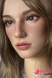 Real girl(A工場) Lシリーズ L17ヘッド 最新欧米タイプリアル製ラブドール 高級職人メイク シリコン製等身大リアルドールｍのヘッド単体 ROS口開閉機能付き  M16ボルト採用 140-168cmのボディに組合可能