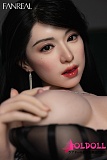 セクシーな表情添い寝美人