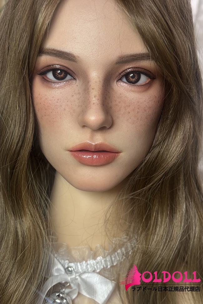 Real girl(A工場) Lシリーズ L17ヘッド 最新欧米タイプリアル製ラブドール 高級職人メイク シリコン製等身大リアルドールｍのヘッド単体 ROS口開閉機能付き  M16ボルト採用 140-168cmのボディに組合可能