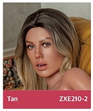 ZELEX 即納品トルソー SLEシリーズ ZXE203ヘッド+ZX84Jボディ 等身大リアル製セクシードール 欧米モデル美人上半身ラブドール