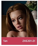 ZELEX 即納品トルソー SLEシリーズ ZXE203ヘッド+ZX84Jボディ 等身大リアル製セクシードール 欧米モデル美人上半身ラブドール