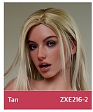 ZELEX 即納品トルソー SLEシリーズ ZXE203ヘッド+ZX84Jボディ 等身大リアル製セクシードール 欧米モデル美人上半身ラブドール