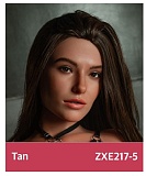 ZELEX 即納品トルソー SLEシリーズ ZXE201ヘッド+ZX85Gボディ Tan肌色 実践向けセクシー等身大半身リアルドール
