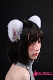 BQDOLL 最新作 リアルスキンボディ 160cm Fカップ B10 小舞（xiaowu）ヘッド ふわふわのうさぎ耳を着けアニメ風の可愛らしいリアルラブドール