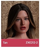 ZELEX 即納品トルソー SLEシリーズ ZXE201ヘッド+ZX85Gボディ Tan肌色 実践向けセクシー等身大半身リアルドール