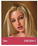 ZELEX 即納品トルソー SLEシリーズ ZXE201ヘッド+ZX85Gボディ Tan肌色 実践向けセクシー等身大半身リアルドール