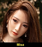 Starpery 163cm Cカップ Asuka Evaヘッド フルシリコン製  リアルラブドール キュートでフレッシュな学園風