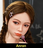 Starpery 163cm Cカップ Asuka Evaヘッド フルシリコン製  リアルラブドール キュートでフレッシュな学園風