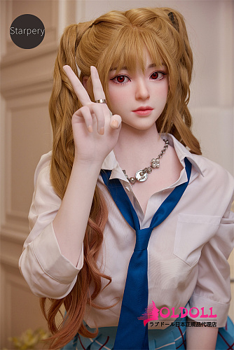 Starpery 163cm Cカップ Asuka Evaヘッド フルシリコン製  リアルラブドール キュートでフレッシュな学園風