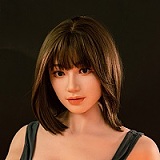 TYPEグラビア 超擬真の肌テクスチャ TOPSINO 162cm Gカップ+T21米葵ヘッド 高級シリコン製 OL風グラマラス美人ラブドール セクシー黒ストッキング