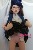 My Loli Waifu 126cm AAカップ ＃13柚希Yuki TPEドール JK衣装学園風ロり系ラブドール 可愛い人形 お客様撮影写真