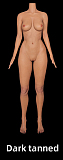 Real lady 159cm Hカップ T1ヘッド 高級シリコン製ラブドール セクシーブルー衣装のグラマラス美女 ダッチワイフ