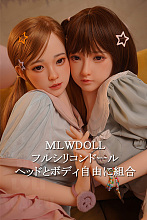 My Loli Waifu フルシリコン製 ヘッドとボディ自由に組合 等身大リアルラブドール ロリータ風ダッチワイフ