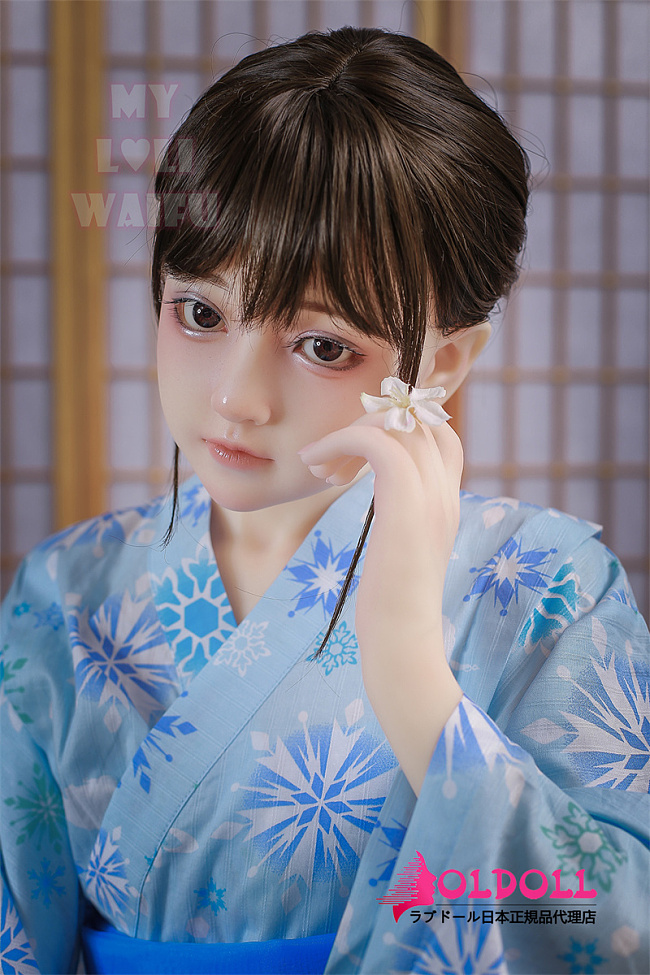 My Loli Waifu 138cm AAカップ #Moa (萌愛)シリコン製ヘッド+TPE製ボディ ロり系ドール 日本風情の浴衣美少女ダッチワイフ