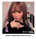 ElsaBabe アニメドール 160cm ヘッドHC025 Suzuki Aoi シリコン製 等身大リアルラブドール