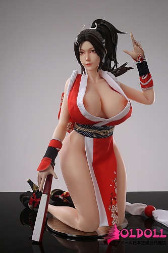 Otaku Doll  最新作 65cm  Puヘッド+シリコンボディ 不知火舞のコスプレセクシーフィギュアオナホール ミニドールアニメ系らぶどーる