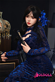 JYDOLL フルシリコンラブドール 163cm Fカップ +#恩熙(enxi)ヘッド  ros 付き クラシカル美人リアルドール 耐久性高品質モデル