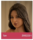 ZELEX 即納品トルソー SLEシリーズ ZXE206-2ヘッド+ZX86K-Tanボディ実践向け等身大セクシー上半身リアルドール