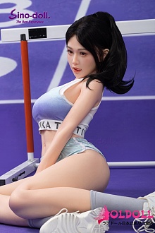 最新作戦闘機 Sino doll 実践向け Soft-max 156cm Eカップ ボディ＋ ST17ヘッド スポーティーで健康的な魅力美少女リアルドール