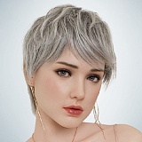 人造人(RZRDOLL)  no.23 160cm Dカップ  ヘッド自由に選択 フルシリコン製 知的な眼鏡姿と清楚な美少女等身大ラブドール