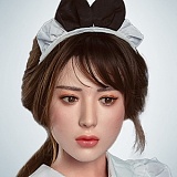 人造人(RZRDOLL)  NO.23 楚儿（chuer)口開閉機能選択可能 ボディ自由に組合 等身大高級シリコン製上品なビキニセクシーリアルラブドール