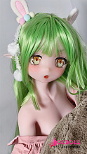 ElsaBabe アニメドール 125cm AHR025 桃井光代 TPE/シリコンラブドール ほんのり赤みのある頬 照れ顔 小柄で扱いやすく