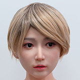 最新作戦闘機 Sino doll 実践向け Soft-max 156cm Eカップ ボディ＋ S62ヘッド 銀髪スタイル戦士風の衣装コスプレ等身大リアルドール