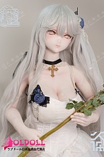 人偶箱庭 アニメドール Asebiちゃん 160cm Eカップ シリコンヘッド+tpeボディ ロリータ風コスプレ制服リアルラブドール