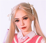 最新作戦闘機 Sino doll 実践向け Soft-max 156cm Eカップ ボディ＋ S62ヘッド 銀髪スタイル戦士風の衣装コスプレ等身大リアルドール