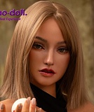 最新作戦闘機 Sino doll 実践向け Soft-max 156cm Eカップ ボディ＋ S62ヘッド 銀髪スタイル戦士風の衣装コスプレ等身大リアルドール