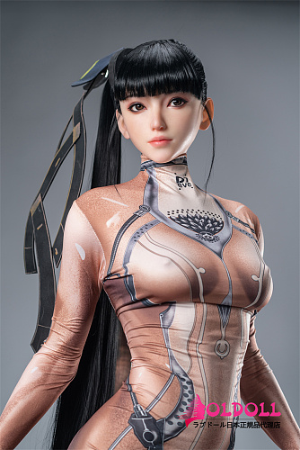 Game Lady  キャラクタードール 170cm Bカップ NO.34-2ヘッド 高級シリコン製 サイバースーツ美女ダッチワイフ コスプレドール