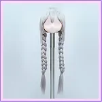 MW Girl(魔物姫) アニメドール 85cm ＃14雅子（まさこ） ツヤのあるロング黒髪の可愛いフィギュア ソフトビニール製頭部 シリコン製ボディ宣伝画像と同じ制服も付属