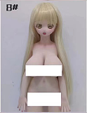 Mini Doll ミニドール  60cm（60P）#埃吉尔ちゃん コスプレドール ソフトビニール製ヘッド+シリコン製ボディ ミニタイプラブドール 巨乳女性素体 フィギュア
