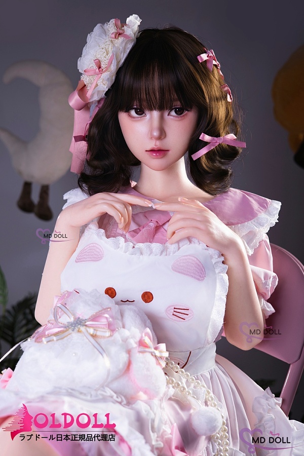 MD DOLL 150cm Eカップ M41ヘッド Gigi ピンクメイド制服娘 ロリータリアル製ラブドール 可愛い美少女人形