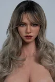TOP-CYDOLL 176cm Eカップ Beatriceヘッド 高級シリコン製  セクシーラブドール 艶やかな赤ドレスの欧米風リアルダッチワイフ