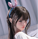 Doll Senior リアル皮膚ボディ165cm Fカップ ヘッド#27 凛纱Linsha 艶やかな紅衣をまとい狐耳美少女等身大リアルドール