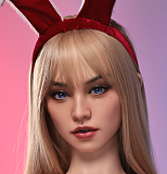 Doll Senior リアル皮膚ボディ165cm Fカップ ヘッド#27 凛纱Linsha 艶やかな紅衣をまとい狐耳美少女等身大リアルドール