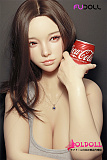 【お客様の撮影写真】 FUDOLL 157cm 爆乳Iカップ ヘッド#J032 小北 リアル皮膚メイク付き新ボディ ROS口開閉機能付き フルシリコンドール 清楚系ダッチワイフ