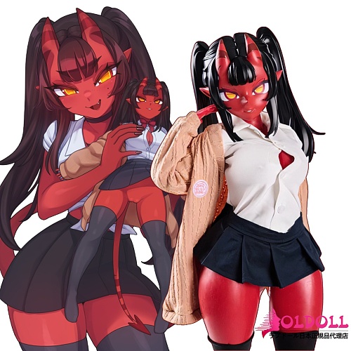 MRLSEXDOLL 巨乳アニメドール 65cm PVCヘッドmeru3.0+シリコンボディ 人気なキャラクター小悪魔セクシーフィギャア人形 宣伝画像と同じ制服も付属