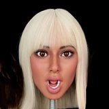 Real lady 170cm Cカップ R1 ヘッド rosmax機能付き シリコン製リアルラブドール ヨーロピアン美女ダッチワイフ