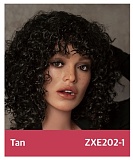 ZELEX 即納品トルソー SLEシリーズ ZXE218_W2ヘッド+ZX117Eボディ シリコン製 欧米系セクシー上半身ドール 紫レース下着を着たルソー人形