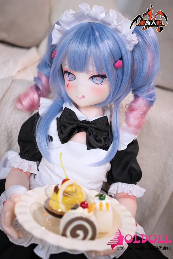 MOZU DOLL 【A級】115cm  兔子洞（tuzidong)ちゃん 青髪ツインテールの可憐なアニメドール メイド制服等身大フィギュア 宣伝画像と同じ制服も付属