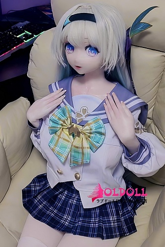 ElsaBabe アニメドール 148cm ヘッド  RAD007 横谷悠希子Yokotani Yukiko JKコスチューム学園風可愛い美少女リアルドール