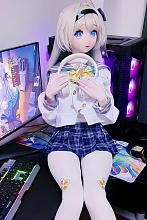 ElsaBabe アニメドール 148cm ヘッド  RAD007 横谷悠希子Yokotani Yukiko JKコスチューム学園風可愛い美少女リアルドール