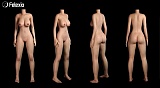 Felexia DOLL フルシリコン製 163cm Fカップ Candyヘッド ROS口開閉機能付き 欧米モデル巨乳美人セクシーラブドール