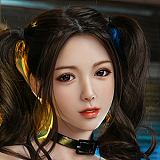 Doll Senior ヘッド単品 等身大リアルラブドール 掲載画像は職人メイクM16ボルト