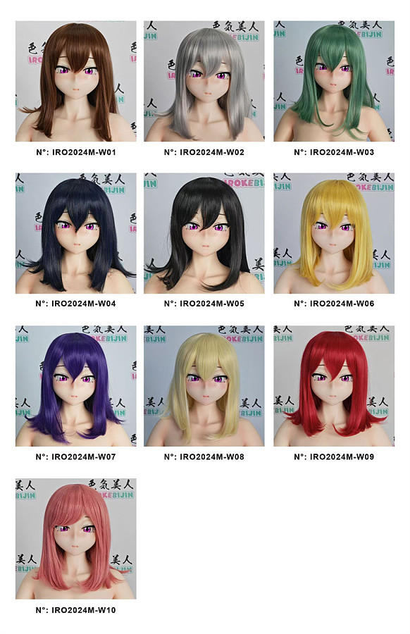IROKEBIJIN(色気美人) ミニシリーズ 80cm・90cmラブドール対応 ウィッグ単品